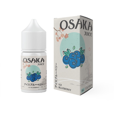 Methyl Nicotine vape juice e juice e liquid nicotine salt disposable pod juice  Osaka Juice Ice Blueberry  Flavor