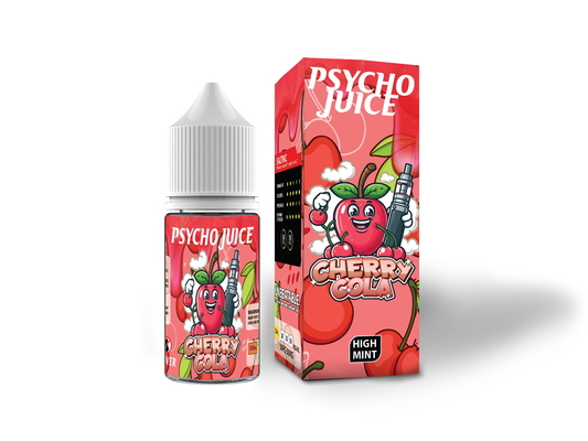 Psycho Juice CHERRY COLA Flavor 20mg 30mg 50mg nicotine Salt E-Liquid Vape Juice by VAPOREVER
